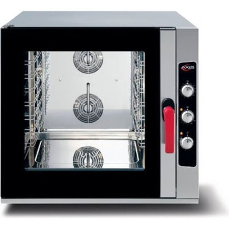 MVP GROUP Axis Combi Oven, 41-3/8"W x 52-3/8"D x 40-9/16"H, 208-240V, 90.9A, 10 Shelves, Digital Controls AX-CL10D